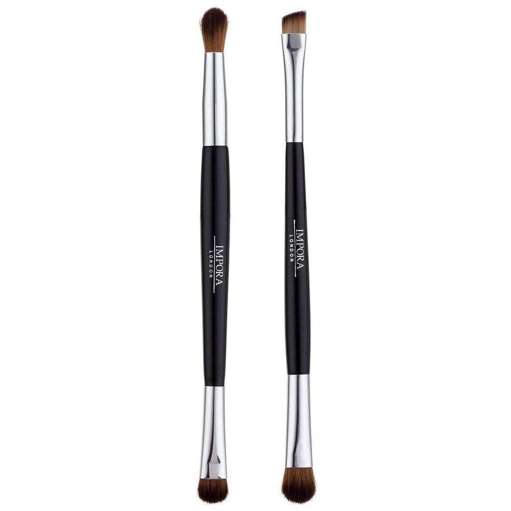Eye Makeup Brush Set - Versatile Double-Ended Brushes for Flawless Eye Looks on the Go