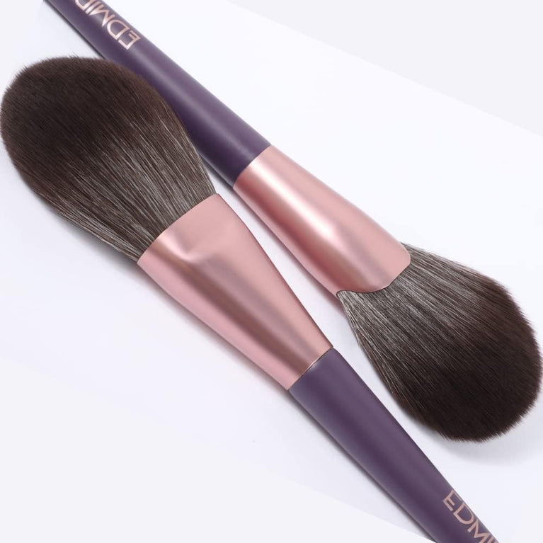 Ultimate Glam 10pcs Makeup Brushes Set - Luxurious Beauty Tools for Women's Perfect Makeup Looks