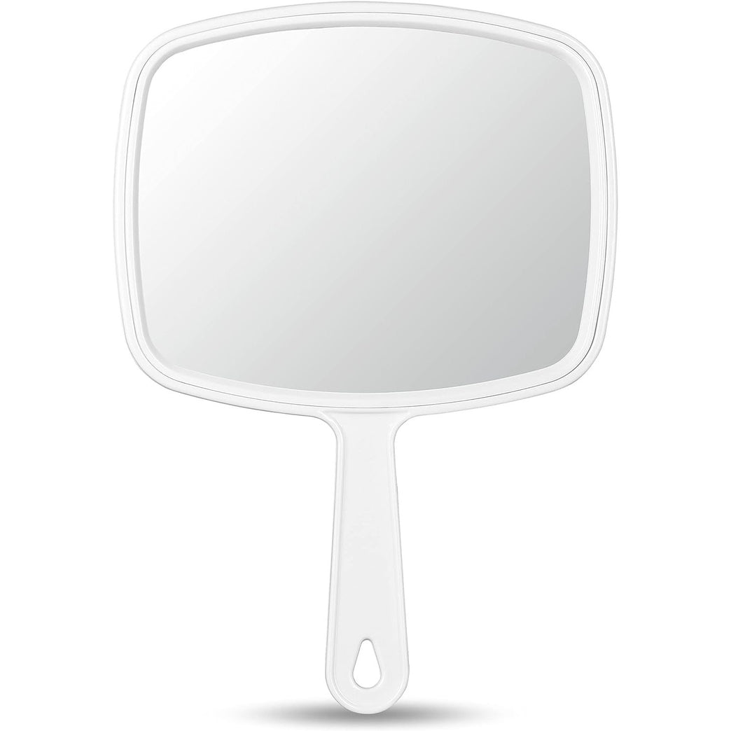 Distortion-Free Handheld Mirror with Anti-Skid Design, Union Jack White