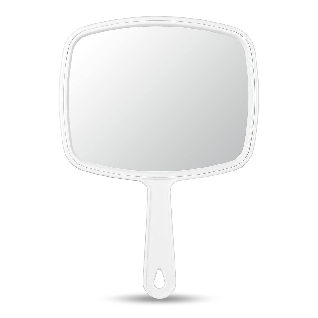 Distortion-Free Handheld Mirror with Anti-Skid Design, Union Jack White