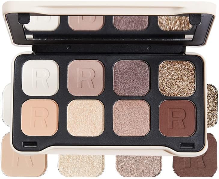 Revolution Beauty London Mini Forever Flawless Dynamic Traveller's Eyeshadow Palette with 8 Exquisite Shades
