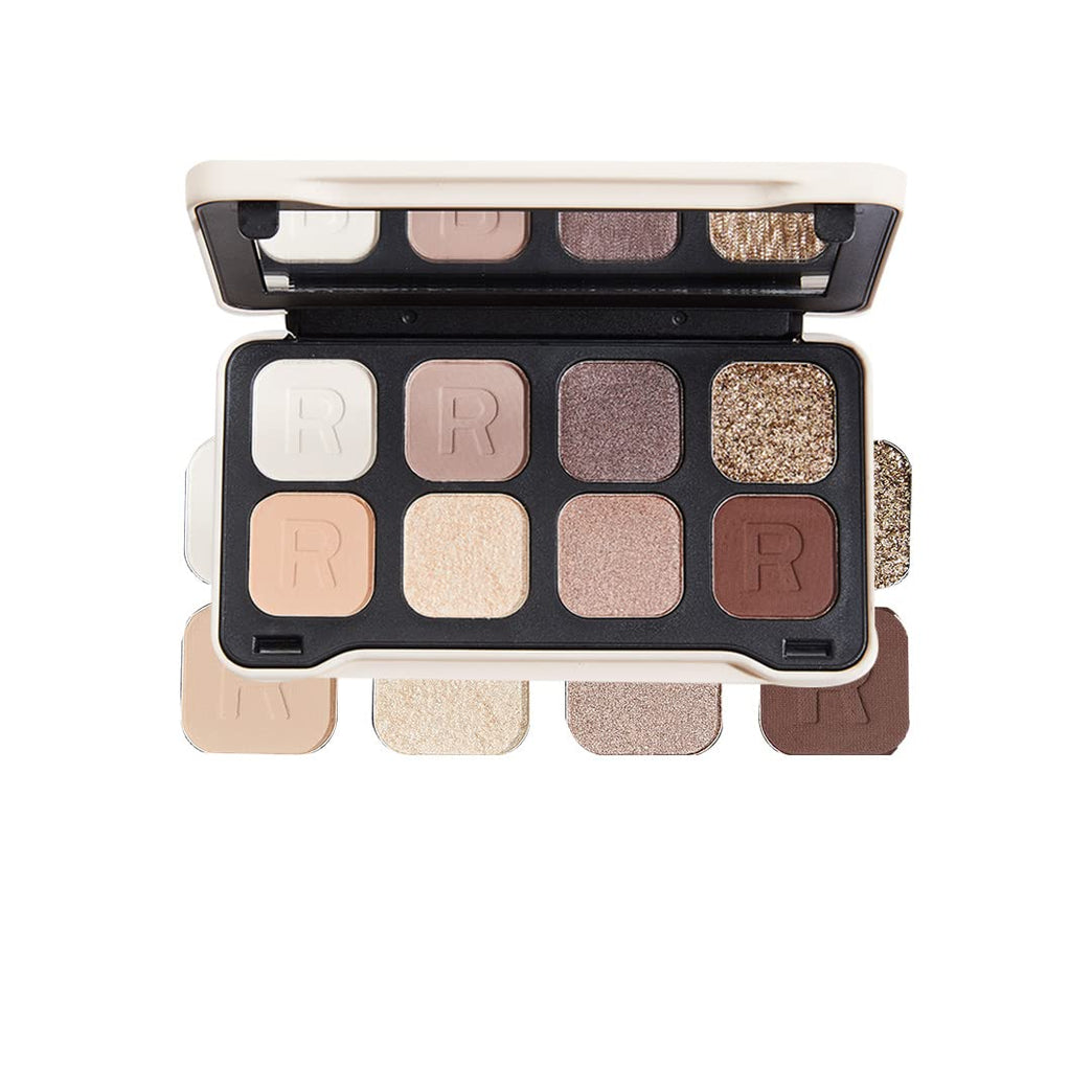 Revolution Beauty London Mini Forever Flawless Dynamic Traveller's Eyeshadow Palette with 8 Exquisite Shades