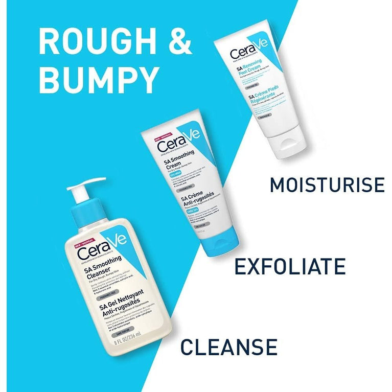 CeraVe Intensive Foot Care Cream with Salicylic Acid & Triple Ceramide Blend for Extremely Dry, Rough Feet - 88ml