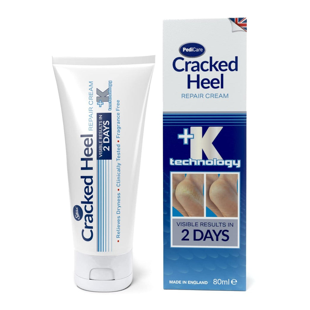 PEDICARE Advanced Formula for Cracked Heels | 48-hour Rejuvenating Skin Care Cream - Fragrance-Free 80ml Size