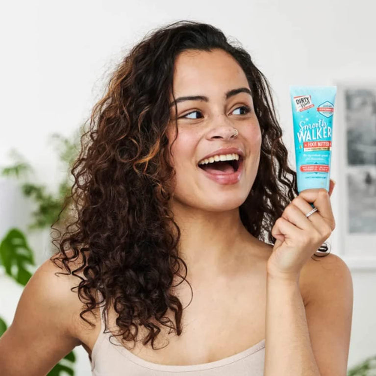 Dirty Works Refreshing Foot Therapy, Vegan Peppermint and Tea Tree Foot Cream, 125ml