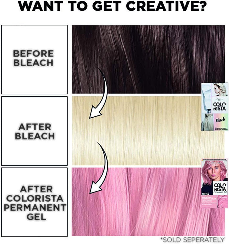 L'Oreal Paris Colorista Effect Bleach Lightening Kit for Vibrant Blonde Hair