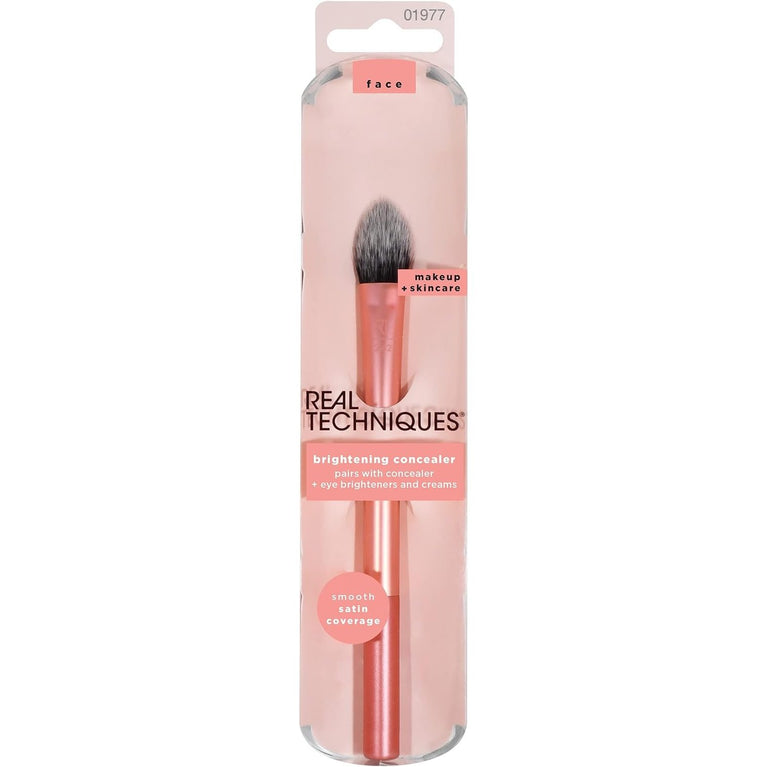 Pro-Grade Face Makeup Brush for Liquid, Cream Foundation, Blush, and Bronzer