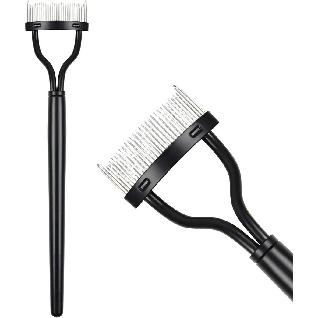 Elevate Your Makeup Routine with URAQT Eyelash Comb - Curved Design for Flawless Lashes and Brows