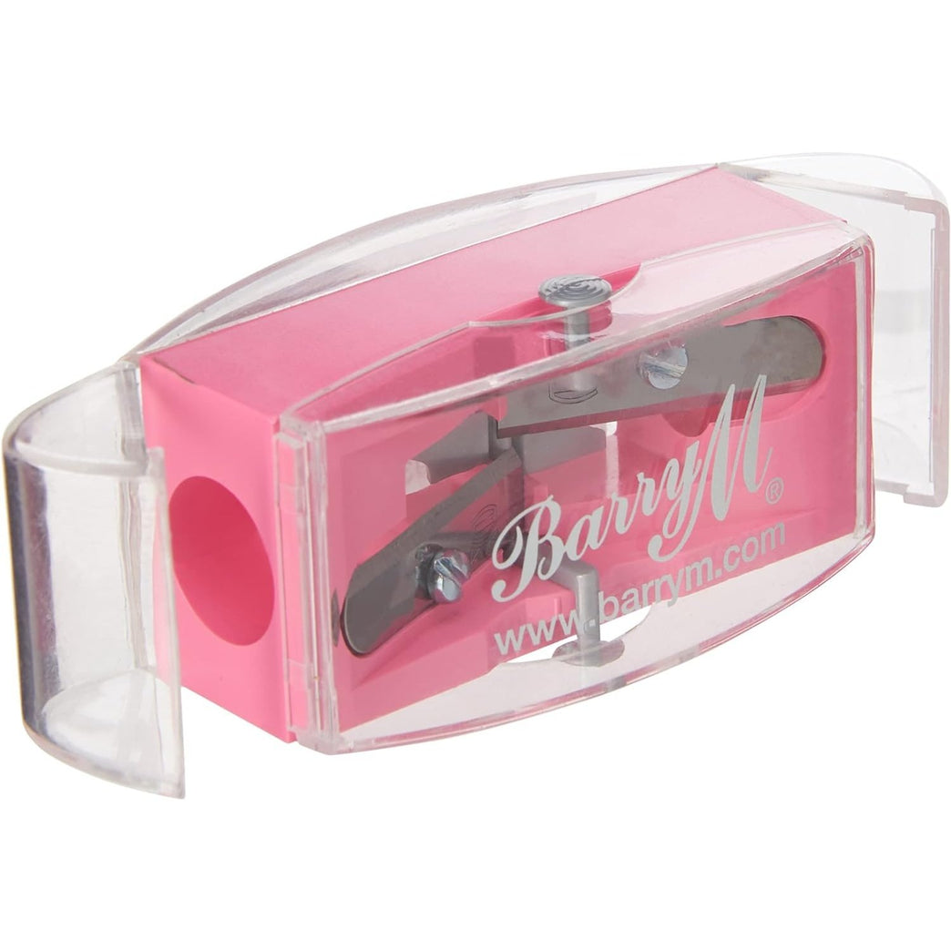 Barry M Dual-Size Cosmetic Pencil Sharpener with Cleaning Pick, Cruelty-Free - Pack of 1