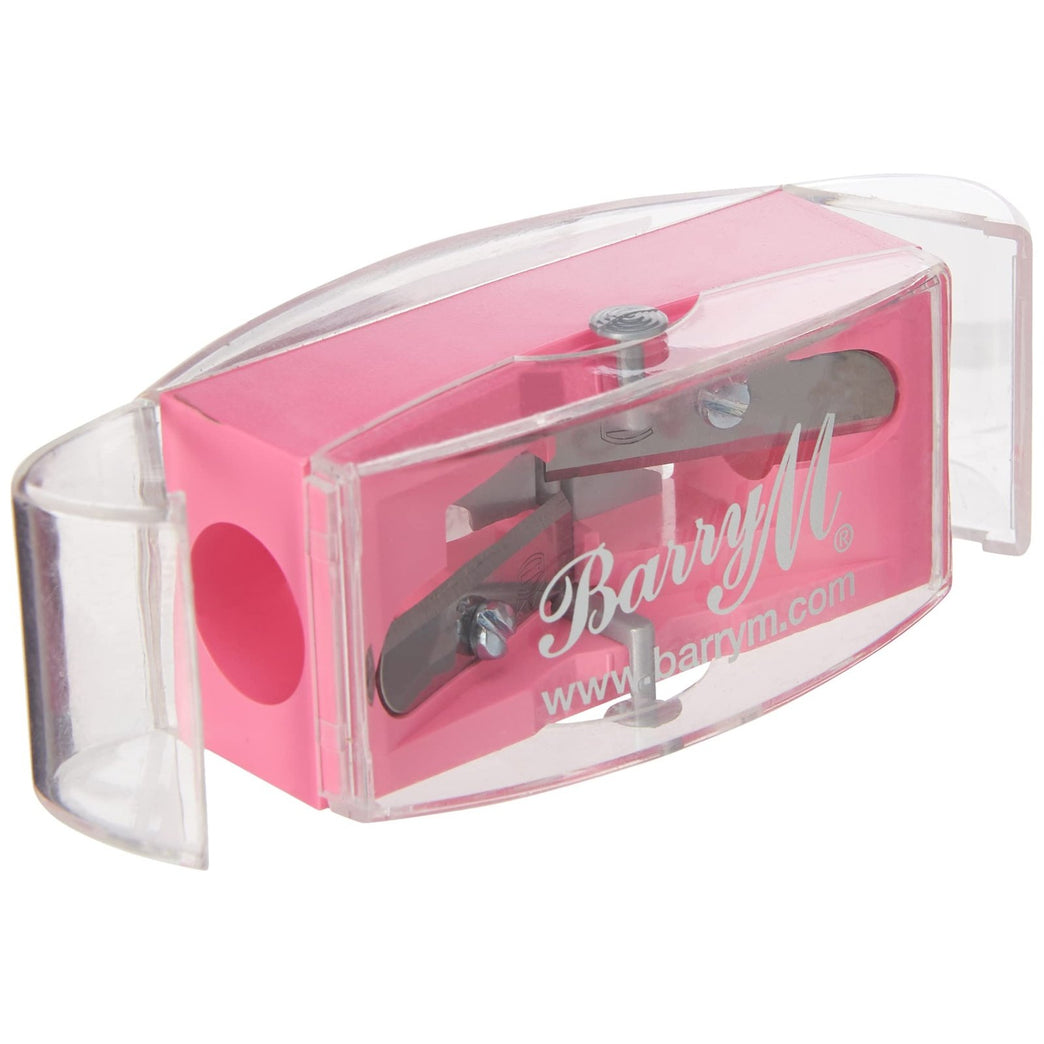 Barry M Dual-Size Cosmetic Pencil Sharpener with Cleaning Pick, Cruelty-Free - Pack of 1