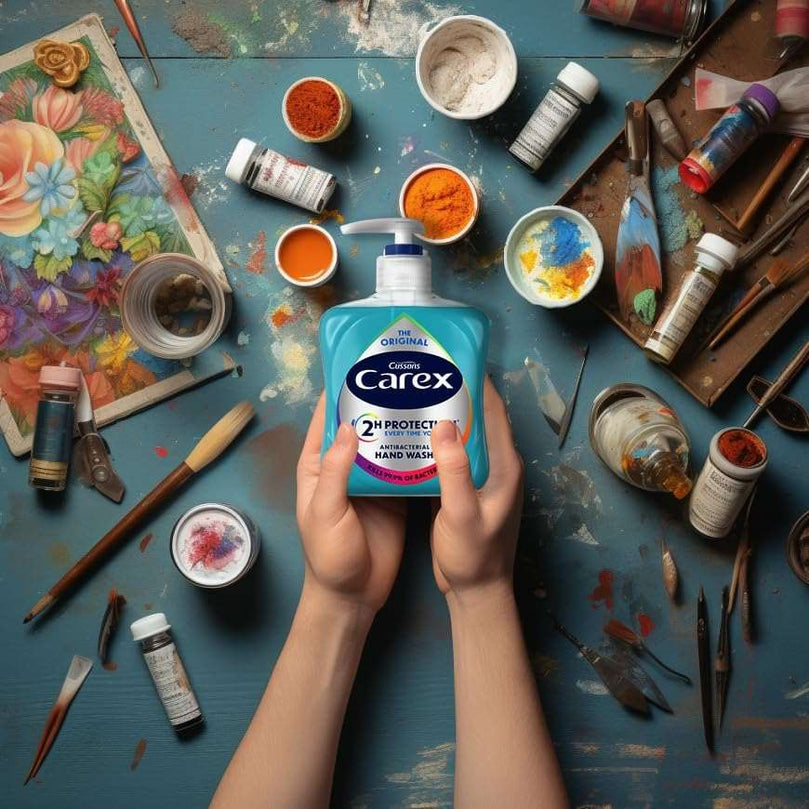 Carex Original Antibacterial Hand Wash, Clean & Protect Hands, Bulk Buy, Pack of 6 x 250 ml (Packaging may vary)