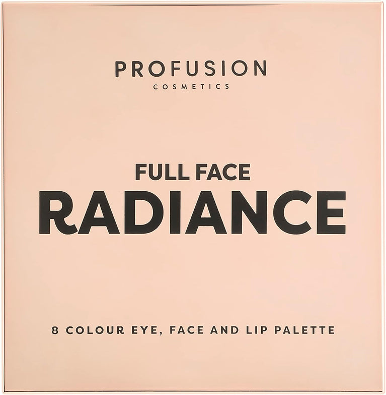 Radiance Full Spectrum Palette by Profusion Cosmetics - 8-in-1 Eye, Face & Lip Kit