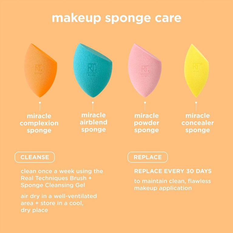 All-In-One Makeup Brush and Sponge Set for Flawless Pro Looks