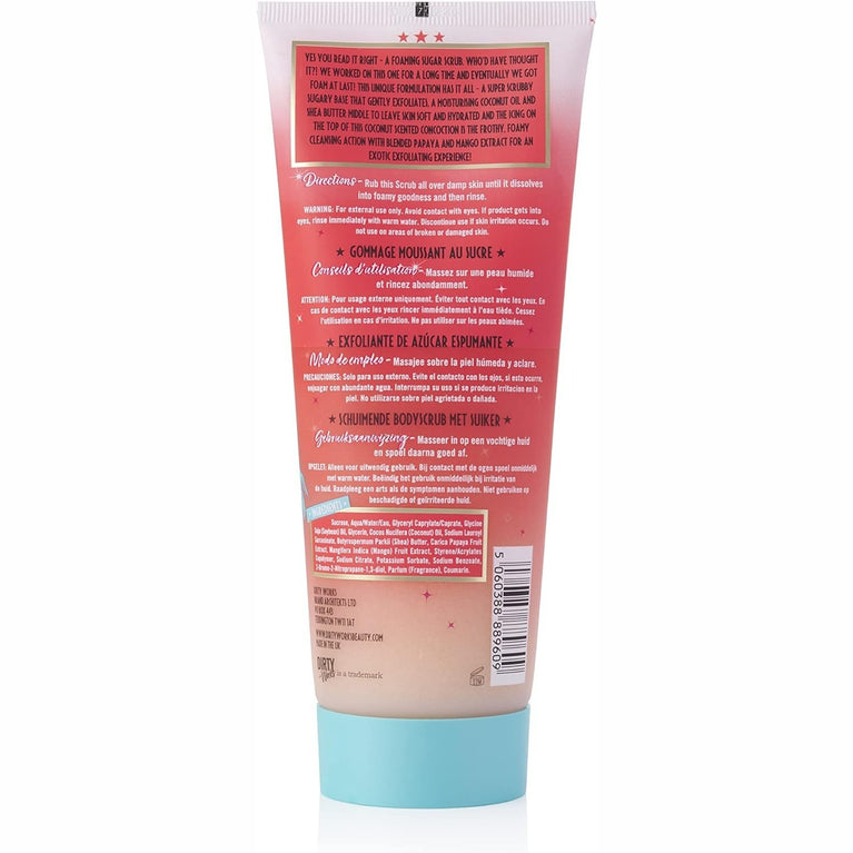 Dirty Works Refreshing Foot Therapy, Vegan Peppermint and Tea Tree Foot Cream, 125ml