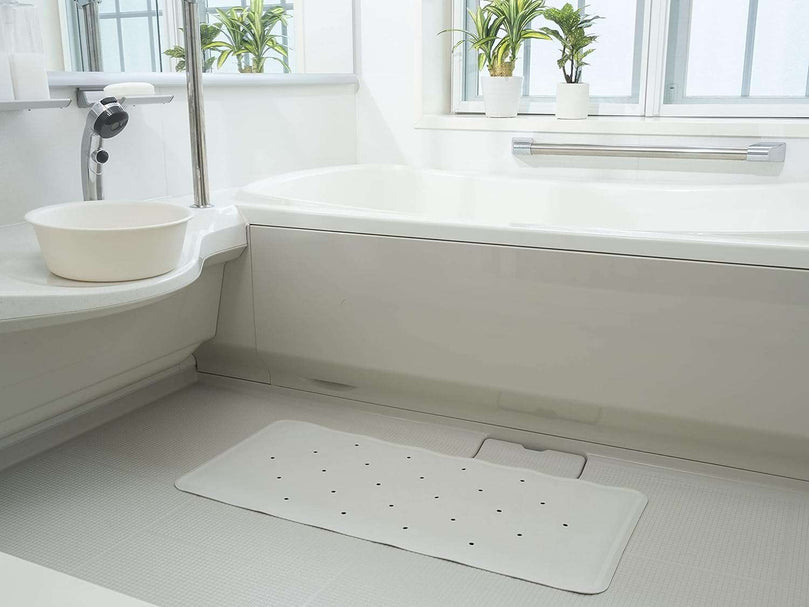 Croydex Bath Mat - Anti-Mould Non Slip Bath Mats for Inside Bath, Slip-Resistant with Secure Grip Suction Cups, Easy to Clean, Machine Washable, Made from Natural Rubber, Anti-Bacterial