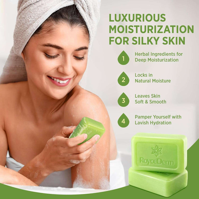 Antifungal Antibacterial Tea Tree Soap: Tea Tree Oil Soap for Face & Body Acne - Antifungal Antibacterial Treatment Soap for Athlete's Foot Tinea Versicolor Folliculitis Ringworm Jock Itch - 2 Pack
