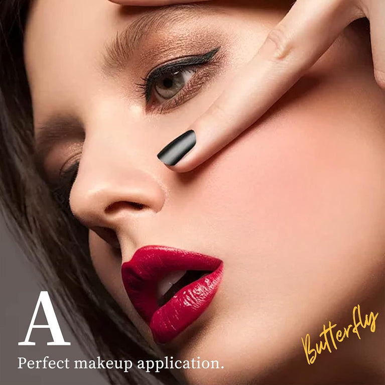 6-Color Butterfly Eyeshadow Palette - Waterproof, Long-Lasting and Cruelty-Free with Multiple Textures