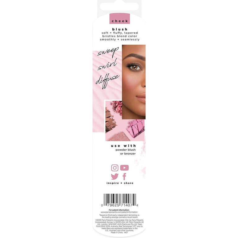 Pro-Grade Face Makeup Brush for Liquid, Cream Foundation, Blush, and Bronzer