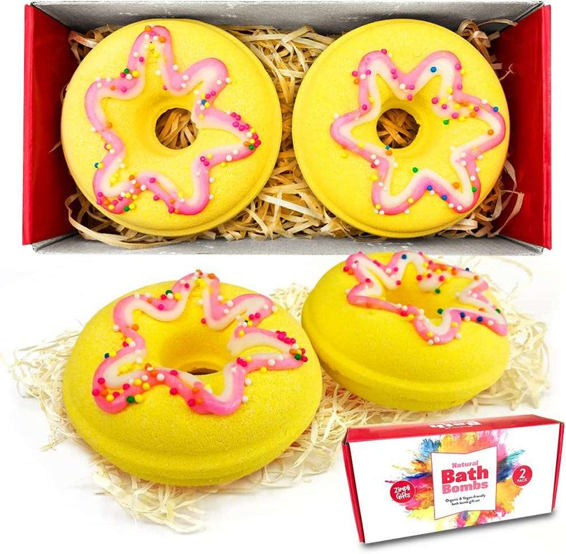 8 x Bath Bombs Value Women's Set, Handmade, Moisturising, Vegan & Cruelty Free, Beauty Spa Gift Set, Bath Fizzers, for Women, Girls, Her, Girlfriend, Packaging May Vary