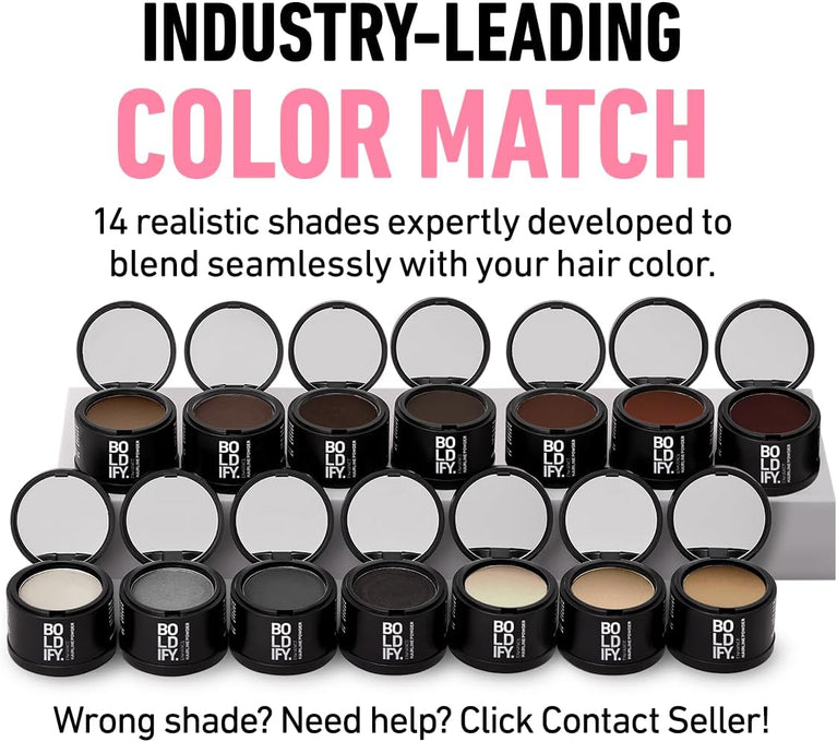 Hairline Powder for Fuller-Looking Hair & Beard