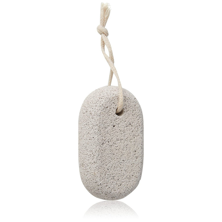Manicare Natural Pumice Stone for Skin Exfoliation and Pedicure, Effective on Rough Skin, Corns, Calluses and Cracked Heels