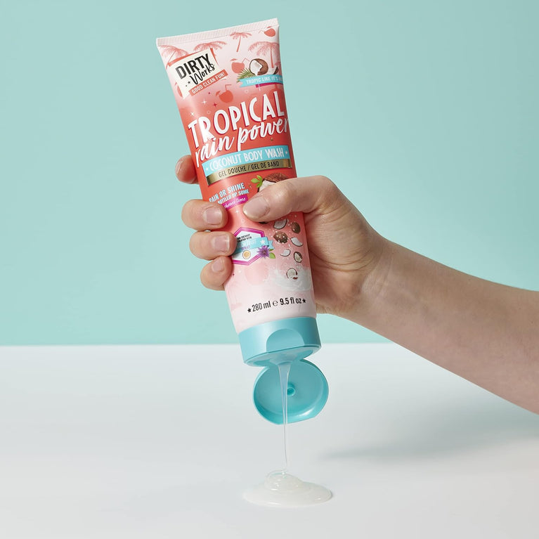 Dirty Works Refreshing Foot Therapy, Vegan Peppermint and Tea Tree Foot Cream, 125ml