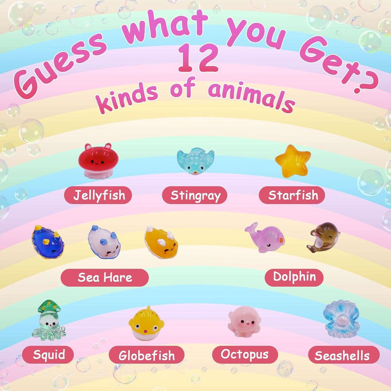 Bath Bombs Gift Set,with Surprise Toys Inside, Organic and All Natural Ingredients Bubble Bath Bombs Fizzes Spa Ideal Birthday Easter for Boys & Girls