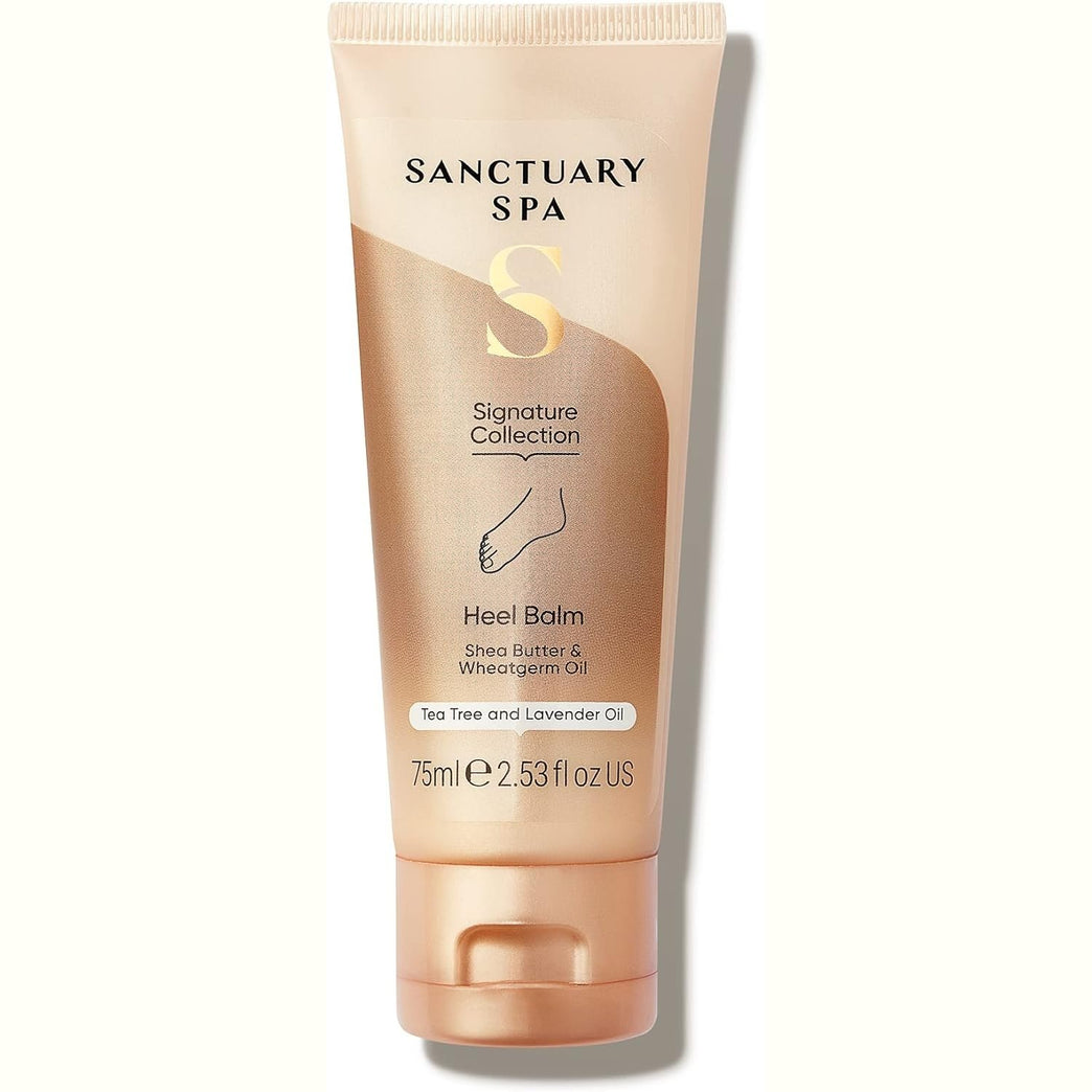 Revitalizing Shea Butter Foot Cream with Soothing Aromas, 75ml - Sanctuary Spa Vegan and Cruelty-Free Heel Balm