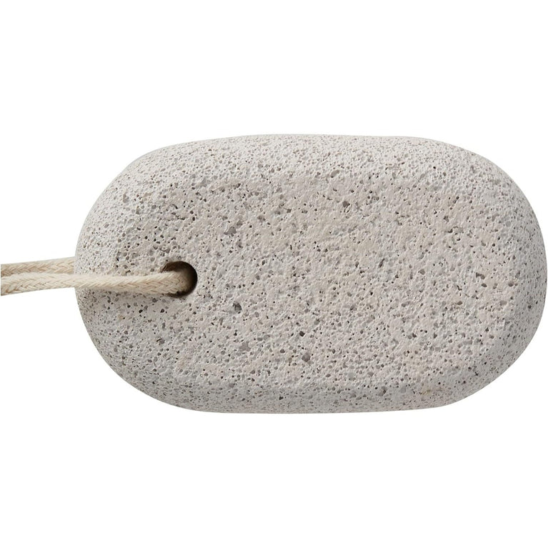 Manicare Natural Pumice Stone for Skin Exfoliation and Pedicure, Effective on Rough Skin, Corns, Calluses and Cracked Heels