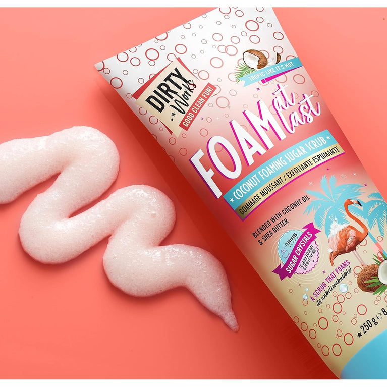 Dirty Works Refreshing Foot Therapy, Vegan Peppermint and Tea Tree Foot Cream, 125ml