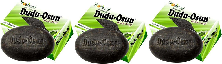 Dudu Osun 150g Tropical Natural African Black Soap - Pack of 3