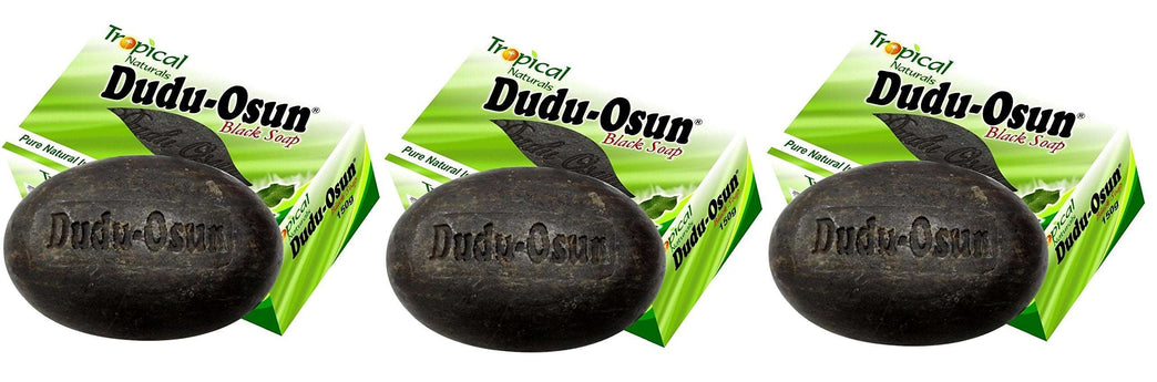 Dudu Osun 150g Tropical Natural African Black Soap - Pack of 3