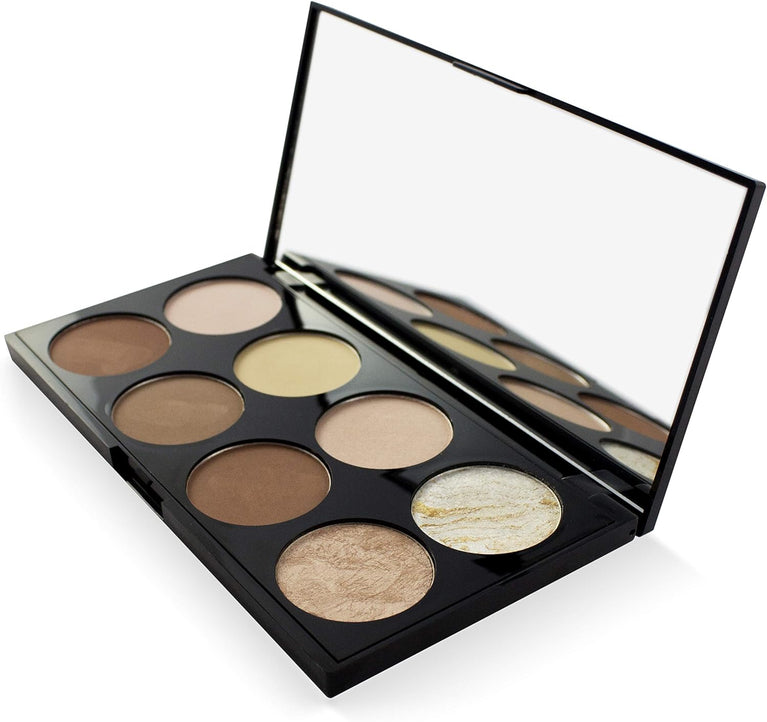 Revolution Beauty London Ultimate Contour and Highlight Palette, 13 g - Vegan & Gluten Free