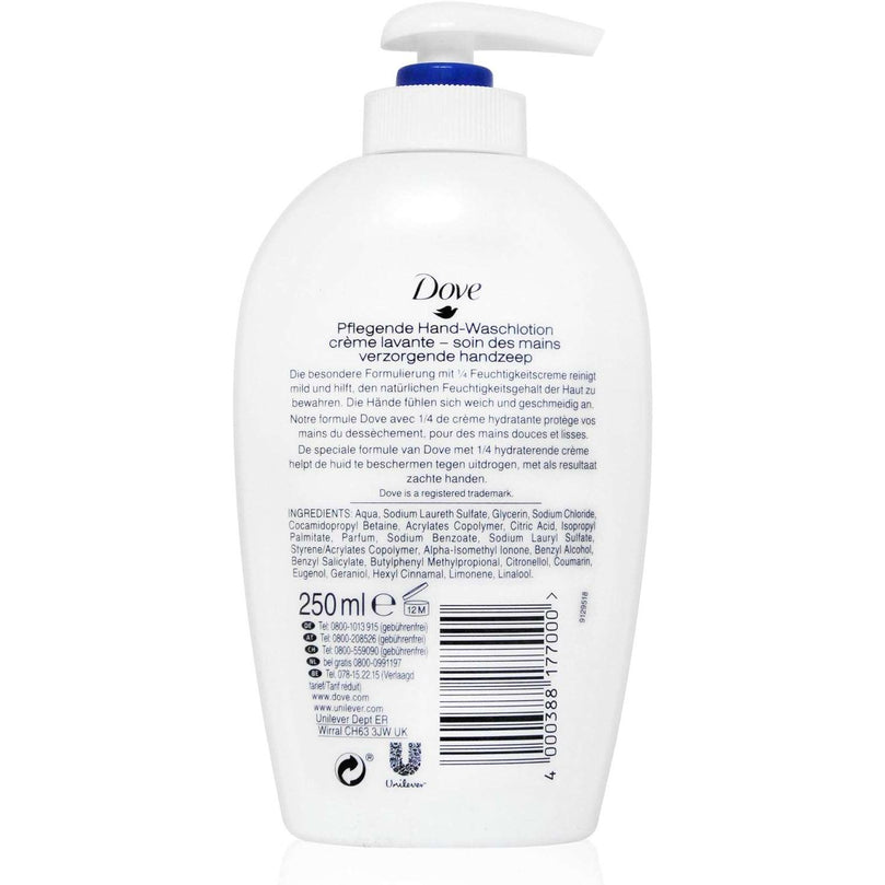 Dove Original Nourishing Hand Wash 250ml (Pack of 6)