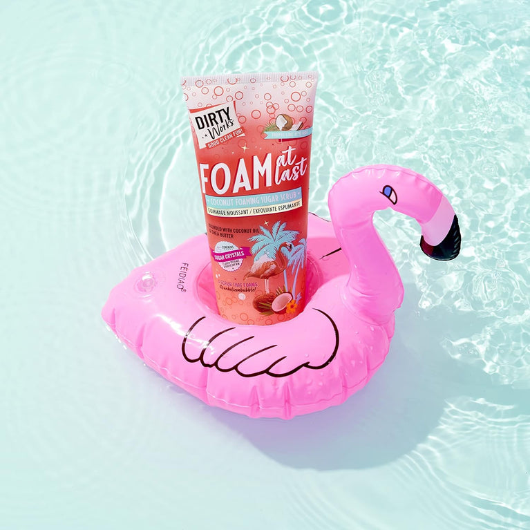 Dirty Works Refreshing Foot Therapy, Vegan Peppermint and Tea Tree Foot Cream, 125ml