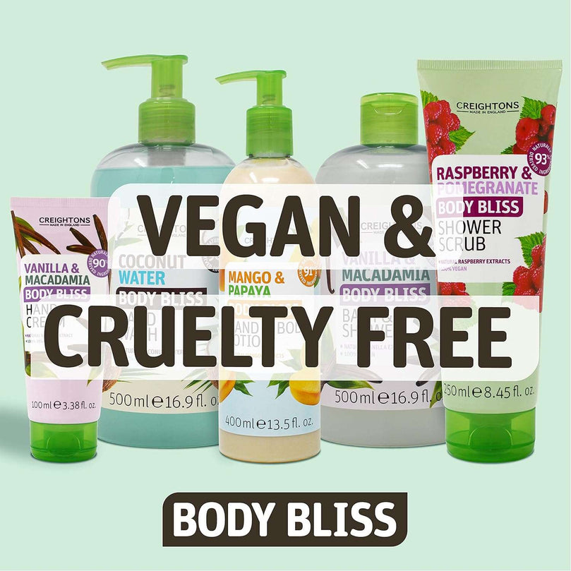 Creightons Body Bliss Raspberry and Pomegranate Hand Wash (500 ml) - Revitalise Your Senses and Boost Your Energy with Juicy Extracts of Raspberry & Pomegranate, Vegan Friendly & Cruelty Free