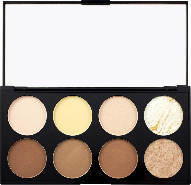 Revolution Beauty London Ultimate Contour and Highlight Palette, 13 g - Vegan & Gluten Free