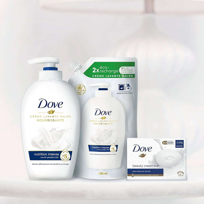 Dove Original Liquid Soap for Smooth and Soft Skin, Protects Against Drying Day After Day, 250 ml, Pack of 6