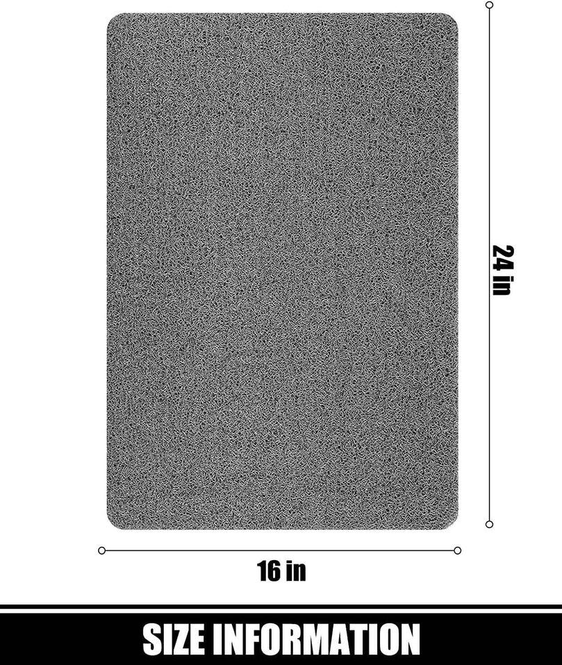 Bingobang Bath Mats Non Slip,Shower Mat Rubber 60x40cm,Extra Soft Anti-Mould, Machine-Washable,For Bathroom Floor,Bathtub(Grey)