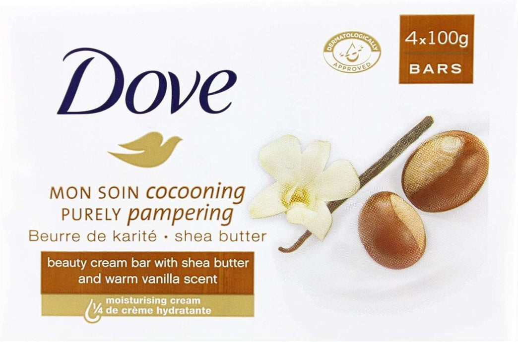 DOVE CREAM BAR 4 PACK 100G