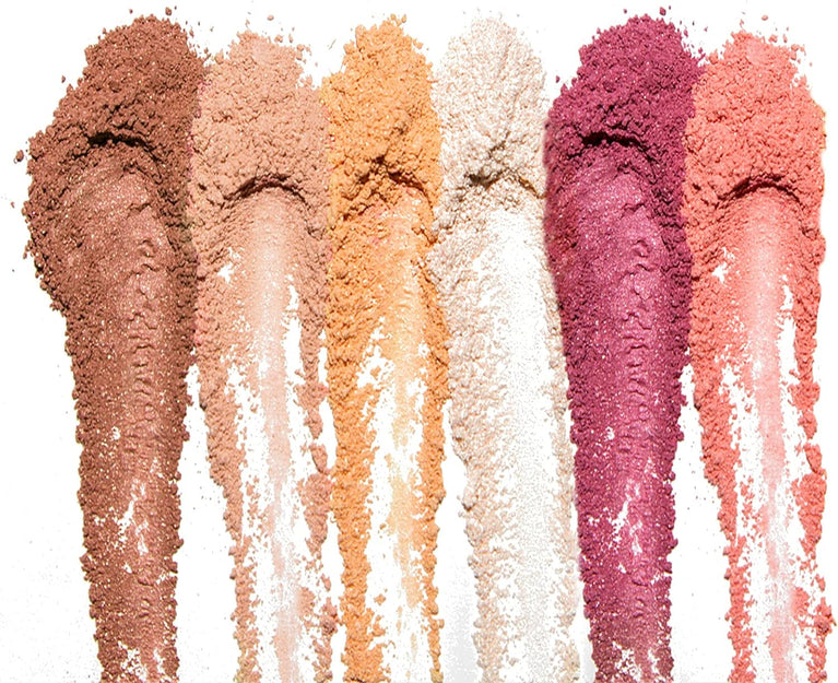 6-Color Butterfly Eyeshadow Palette - Waterproof, Long-Lasting and Cruelty-Free with Multiple Textures