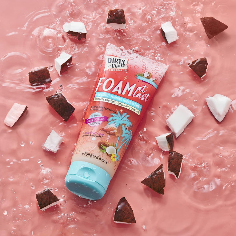 Dirty Works Refreshing Foot Therapy, Vegan Peppermint and Tea Tree Foot Cream, 125ml