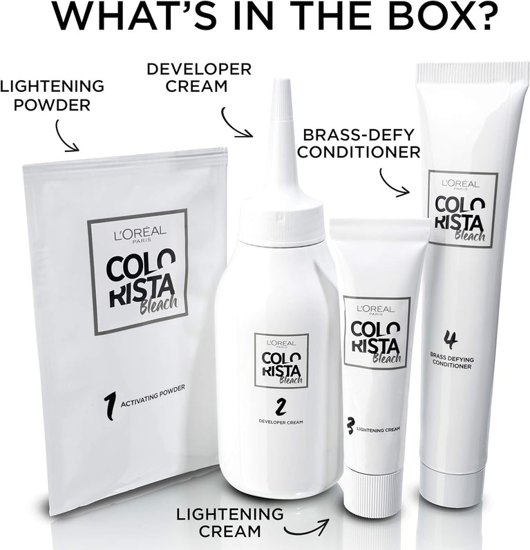 L'Oreal Paris Colorista Effect Bleach Lightening Kit for Vibrant Blonde Hair