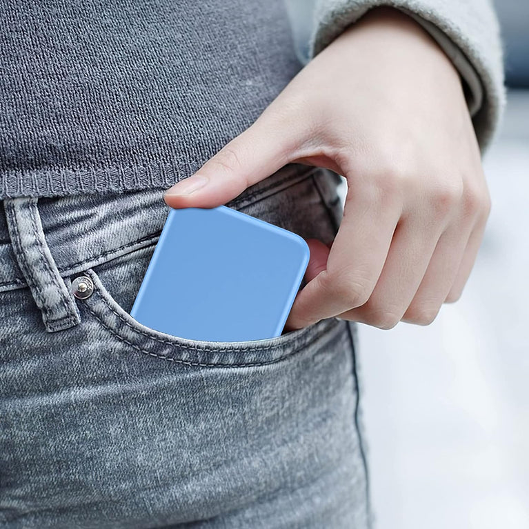 Travel Makeup Mirror with LED Light, 1X/3X Magnification, Compact and Portable Handheld Mirror