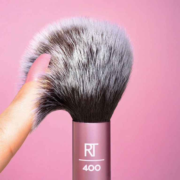 Pro-Grade Face Makeup Brush for Liquid, Cream Foundation, Blush, and Bronzer