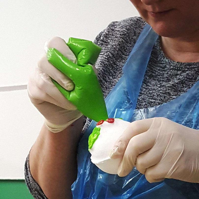 Bomb Cosmetics Naughty or Nice Handmade Hessian Sack Bath Blaster Gift Pack, Contains 7-Piece, 160 g Each (Contents May Vary)