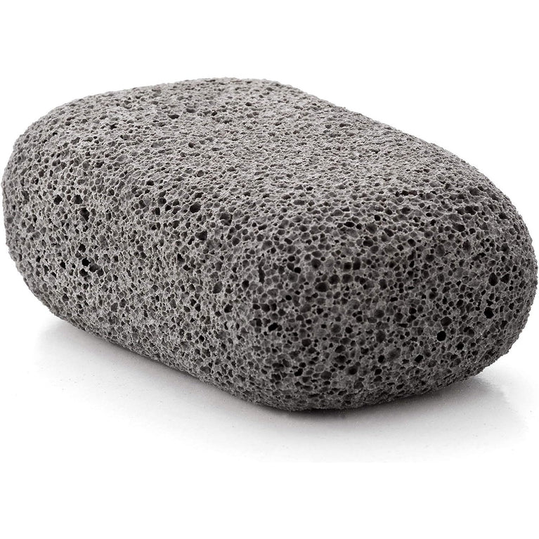 Vulcan Dual-Coloured Pumice Stones (Pack of 2, Terracotta and Grey) - Expert Solution for Hard Skin and Callus Removal