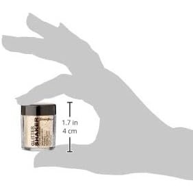 Golden Sparkle Stargazer Glitter: Cosmetic and Craft Use