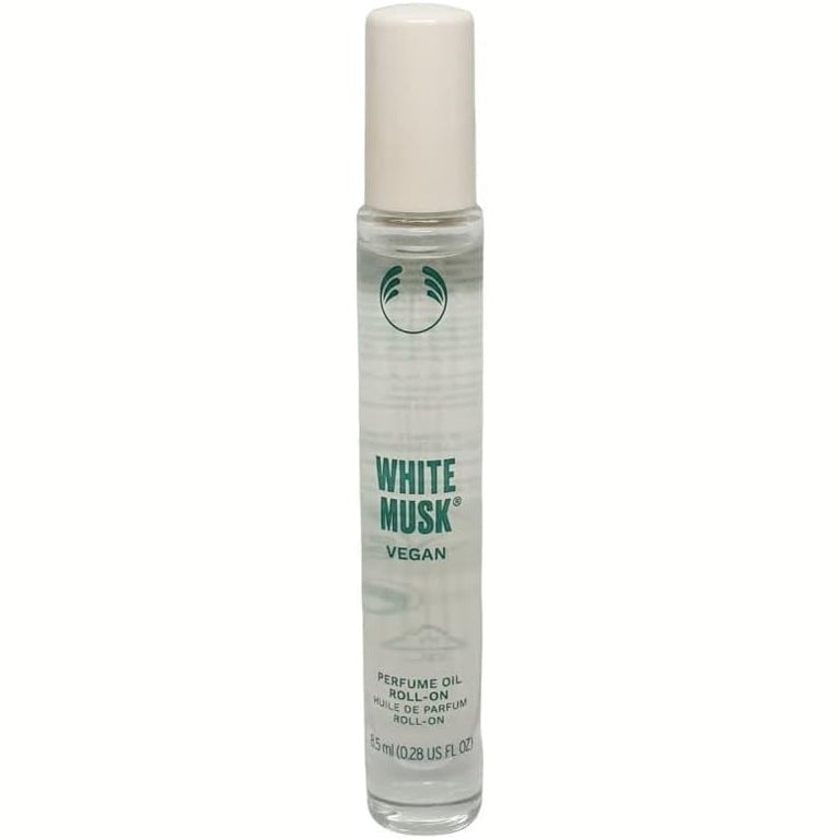 White Musk Perfume Oil Roll-On - Alcohol-Free 8.5ml by The Body Shop