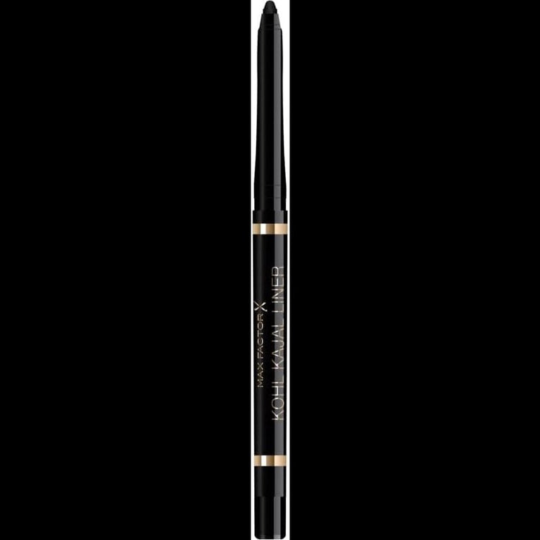 Masterpiece Kajal Liner by MAX FACTOR - Enriched Intense Black Eye Pencil for Sensitive Eyes, 24hr Lasting Wear with Buttery Smooth Application - 001 Black
